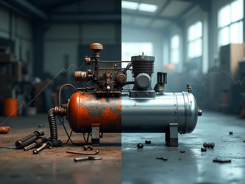 Último blog da empresa sobre Guia Orientado por Dados: Reparar ou Substituir Compressores de Ar