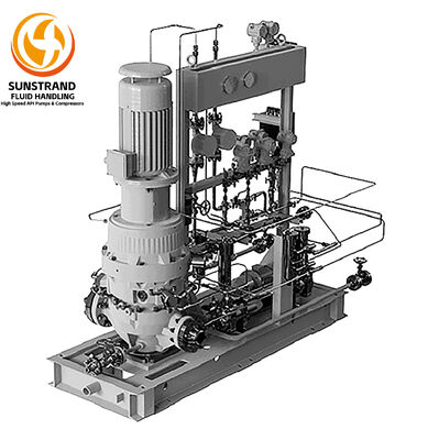 Bom preço. LMC Compressor vertical de engrenagem integral em linha Compressor de gás de processo on-line
